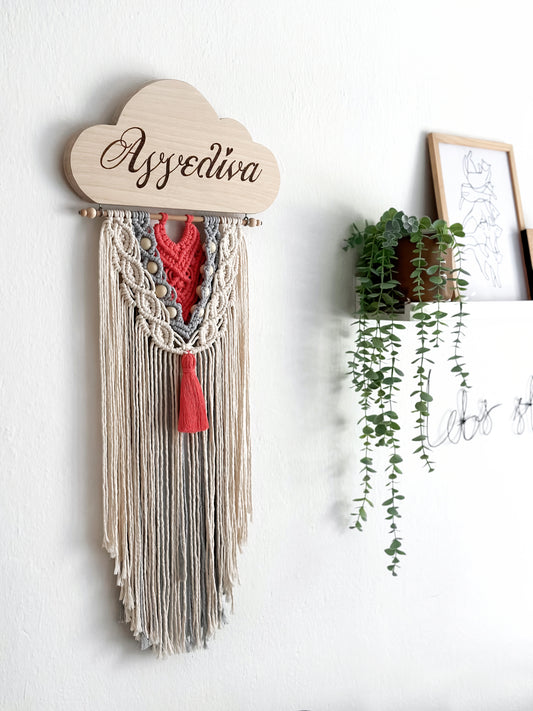 Cloud macramé