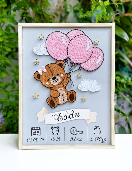 Teddy bear birth certificate