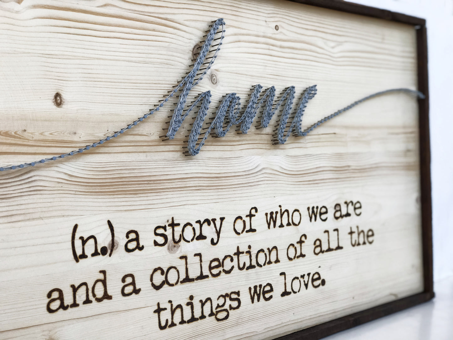 Home is...