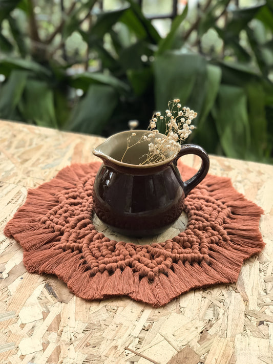 Mandala macramé