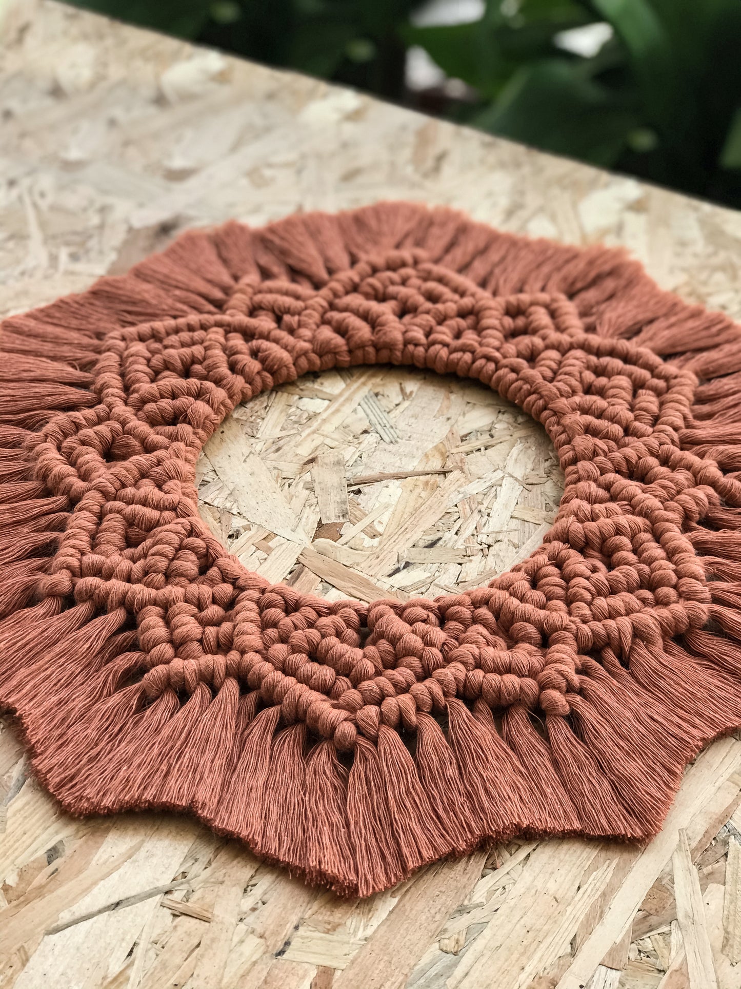 Mandala macramé