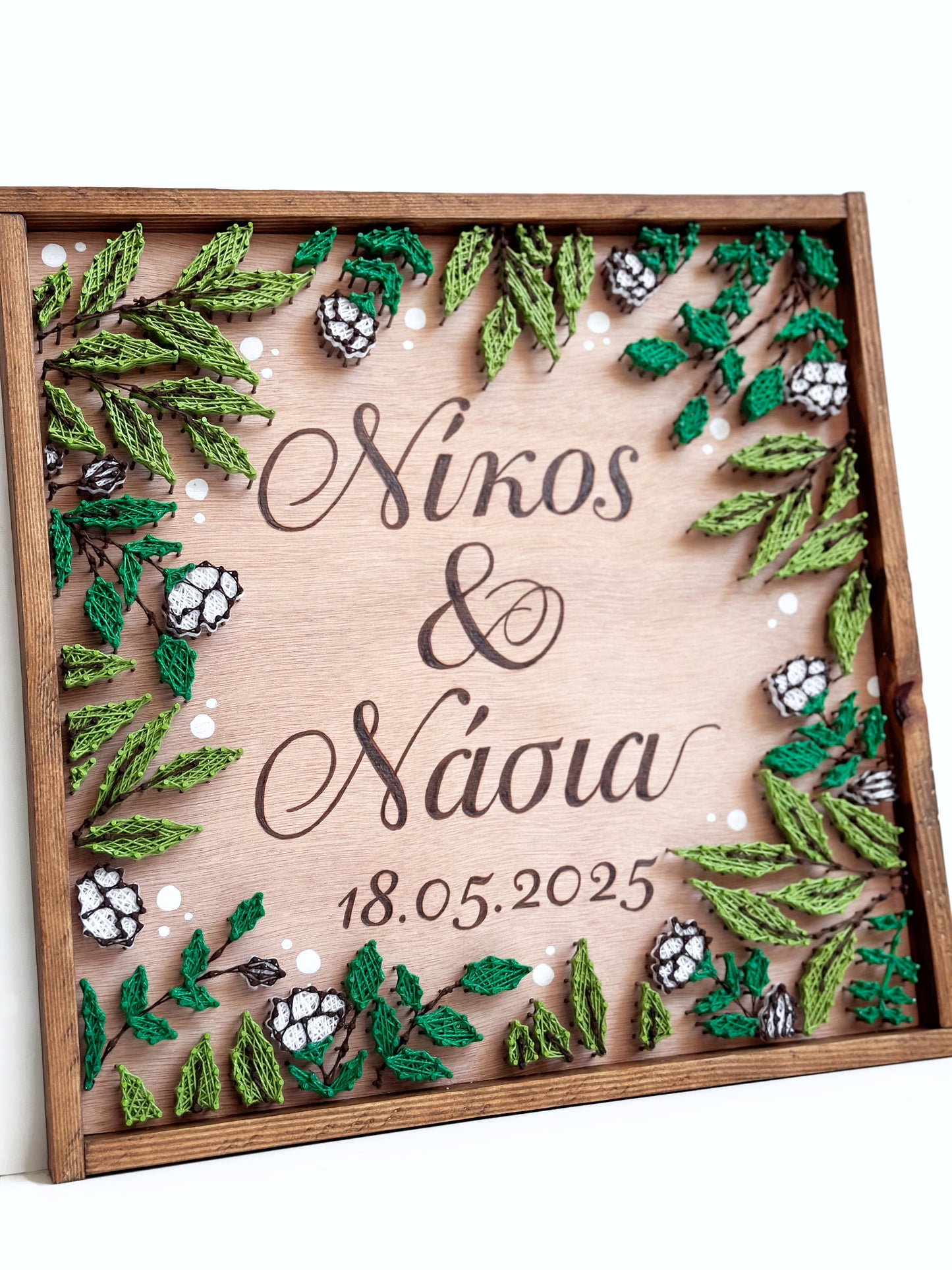 Floral Wedding Sign