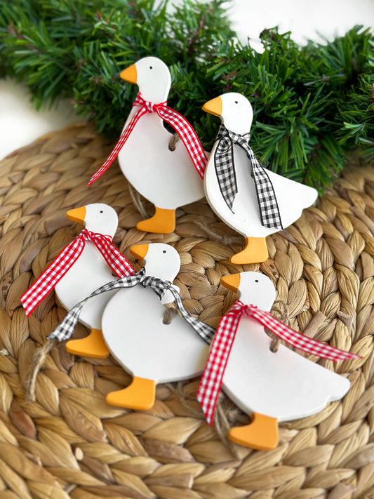 Goose ornament