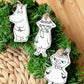 Moomins ornaments (set of 3)