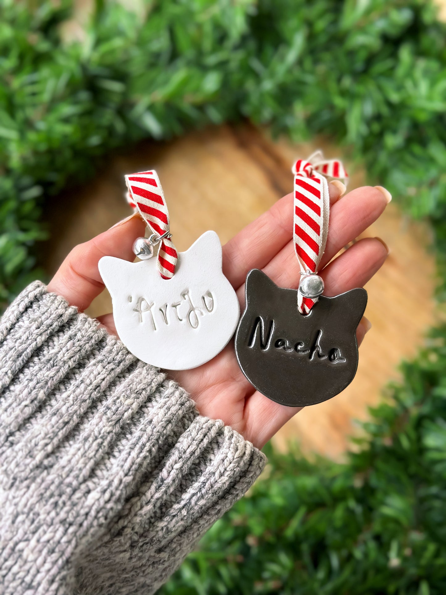 Personalised Cat ornament