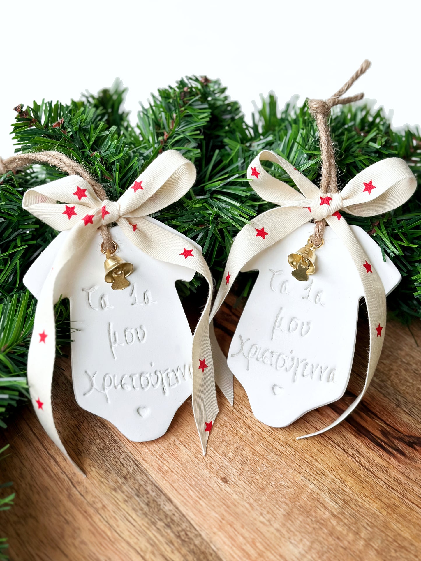 My 1st Christmas clay ornament