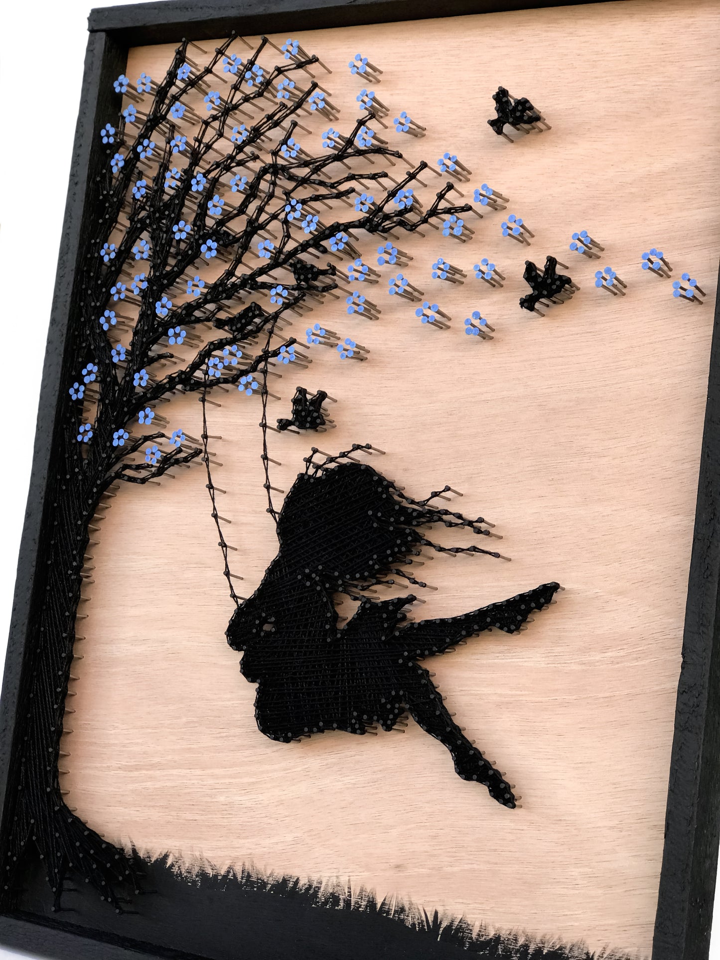 Girls Silhouettes Diptych