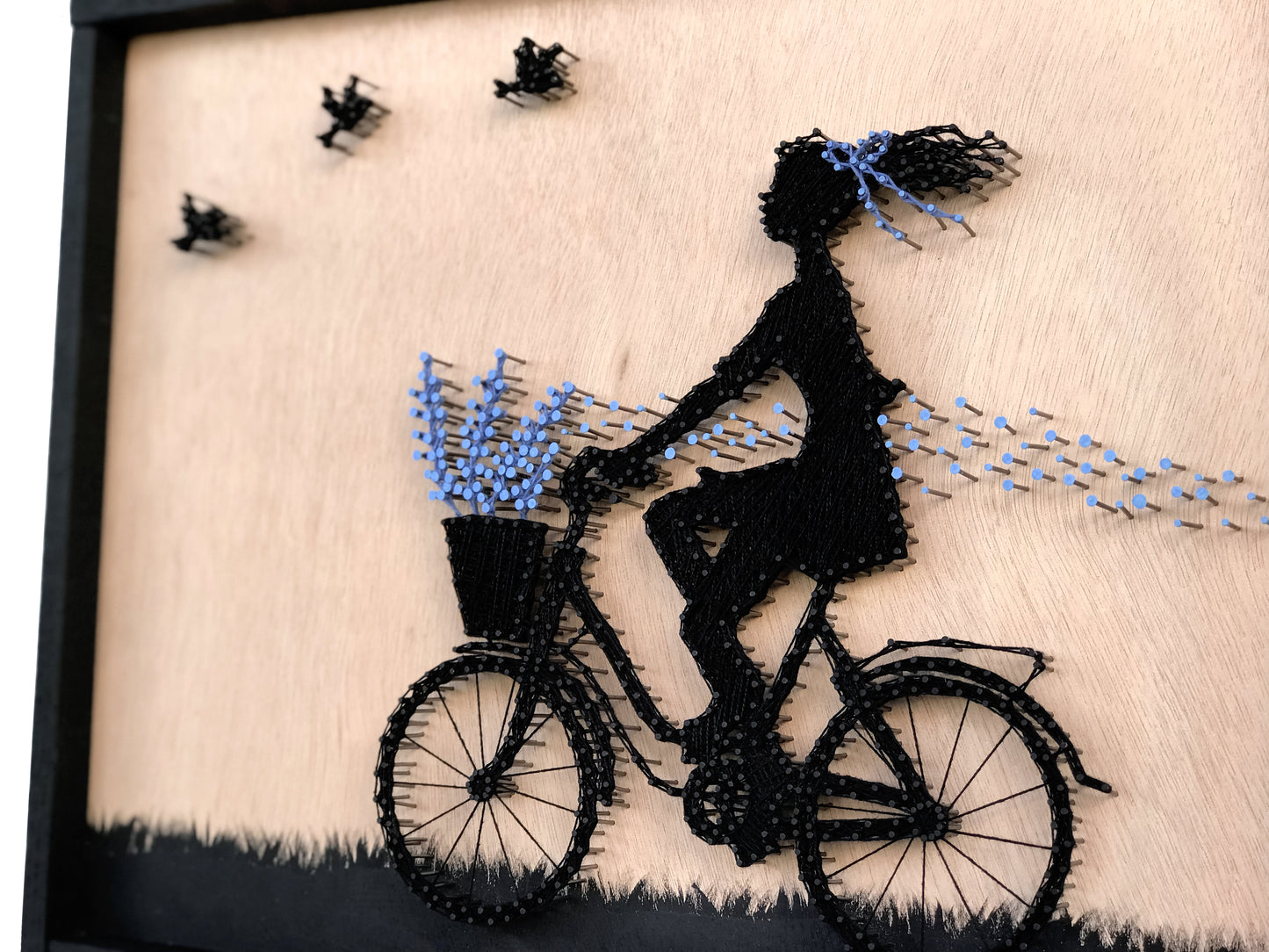 Girls Silhouettes Diptych